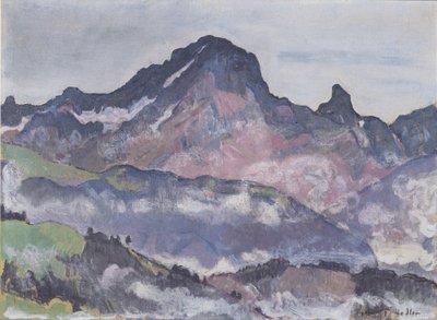 The Grand Muveran by Ferdinand Hodler